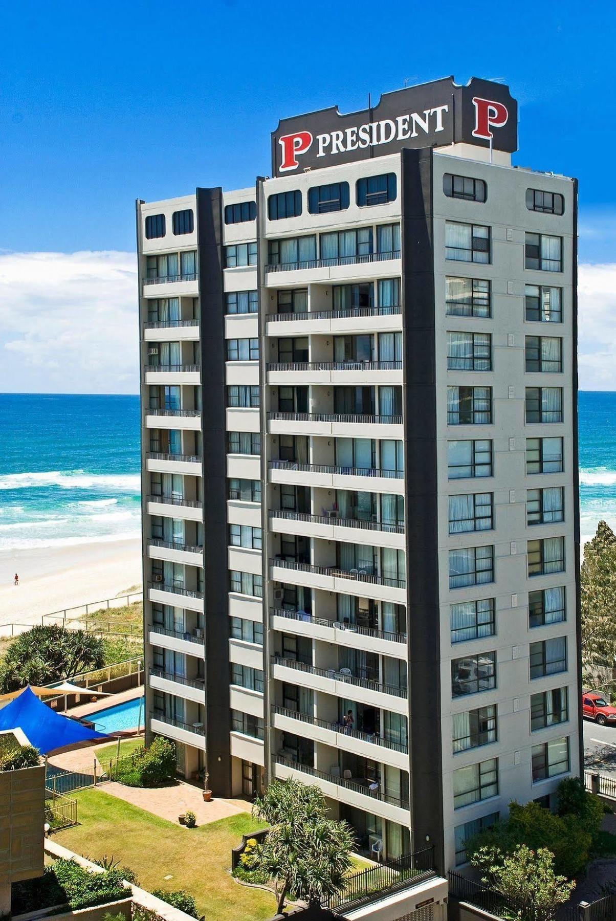 President Holiday Apartments - Absolute Beachfront Gold Coast Extérieur photo
